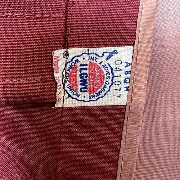 Misty Harbor Trench Rain Coat Women's Size 20 Petite Lined Union Made‎ Mauve - Picture 10 of 10